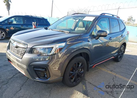 2021 Subaru Forester Sport from USA, damaged, VIN JF2SKARC8MH519036